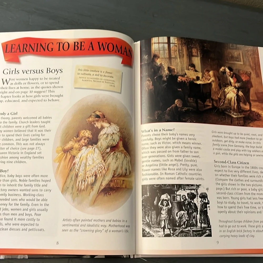 Women in 19th Century Europe Hardcover – February 9, 2001 by Fiona Macdonald EUC